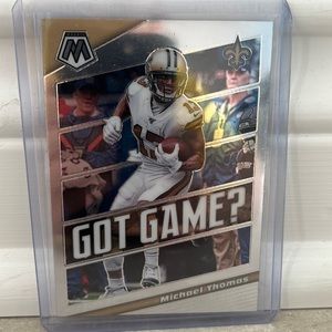 Michael Thomas Mosaic got game New Orleans saints Panini 2020